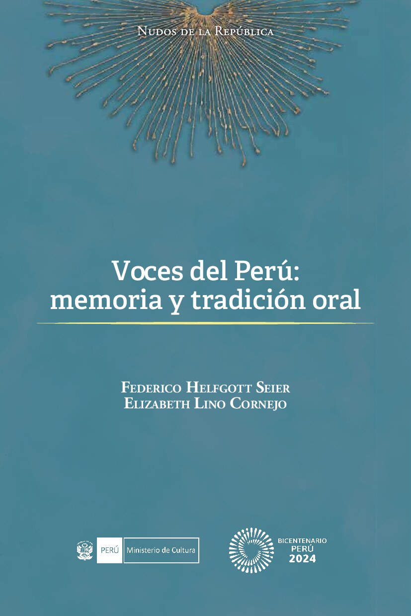 Voces del Perú. Memoria y tradición oral-libro