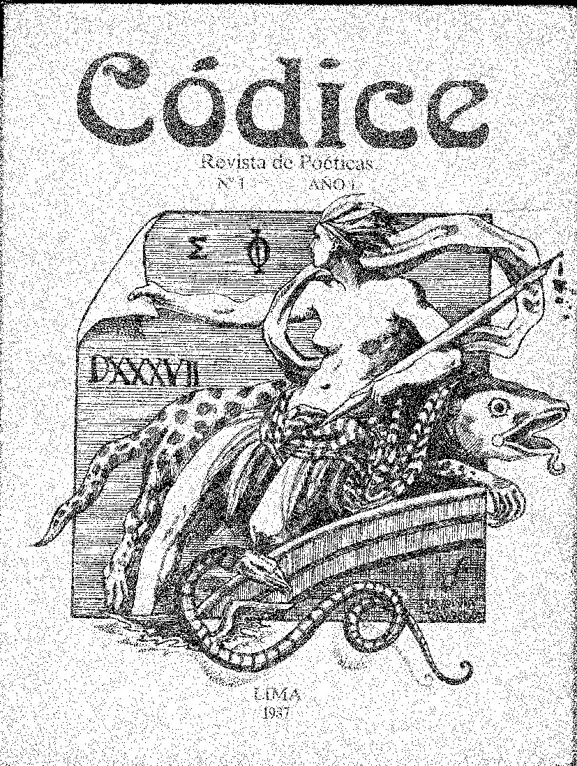 Revista poética Códice con Guillen