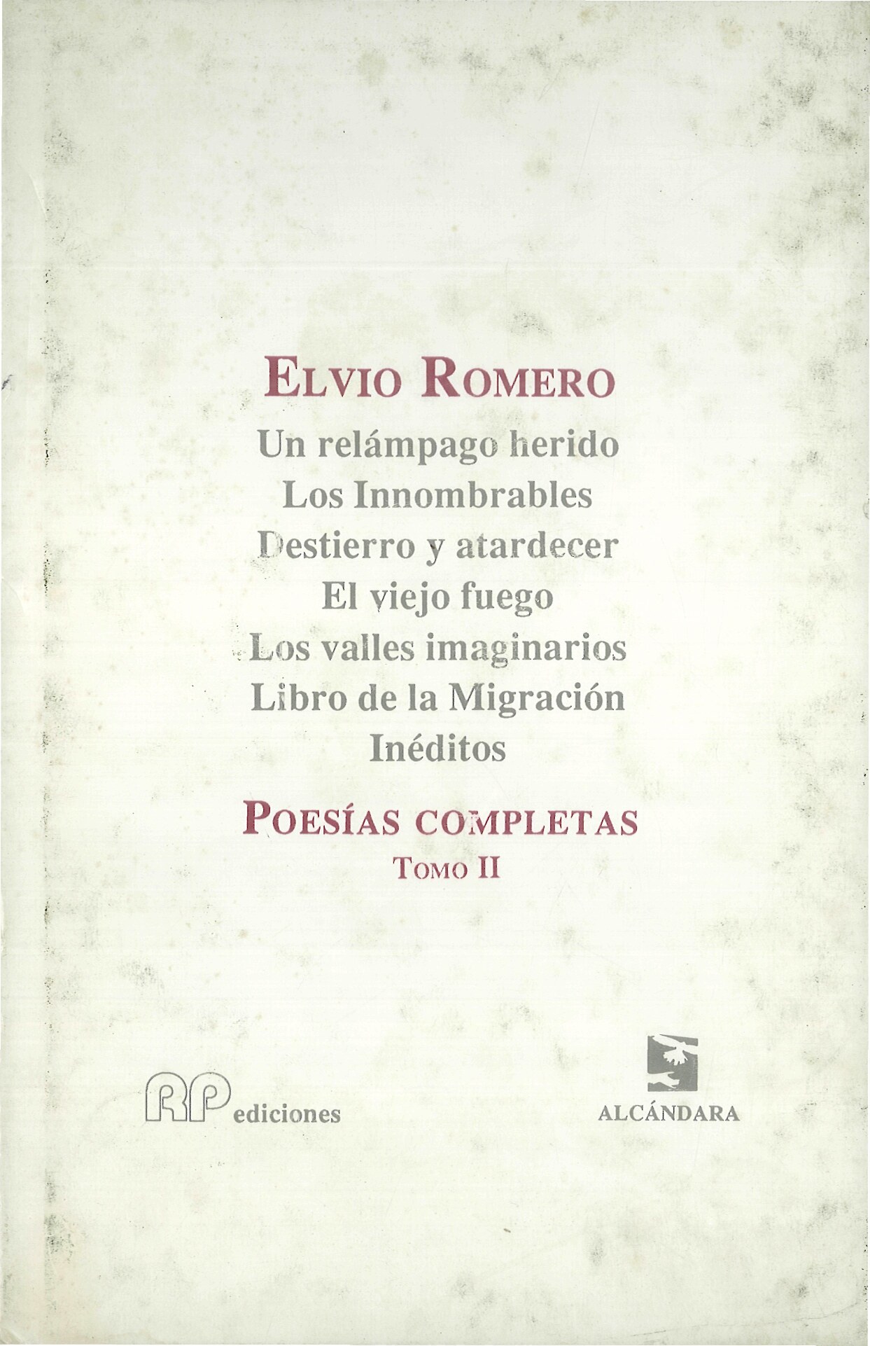 Poesías Completas. Tomo II