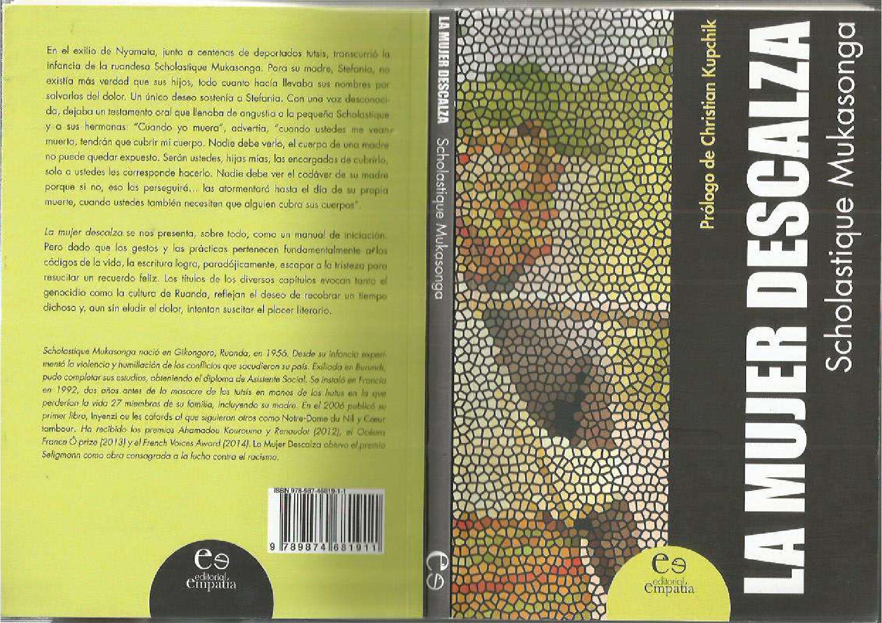 Scholastique Mukasonga - La mujer descalza (2018, Editorial Empatía) - libgen.li