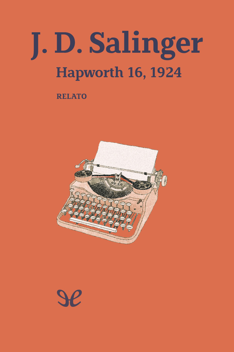 Hapworth 16, 1924