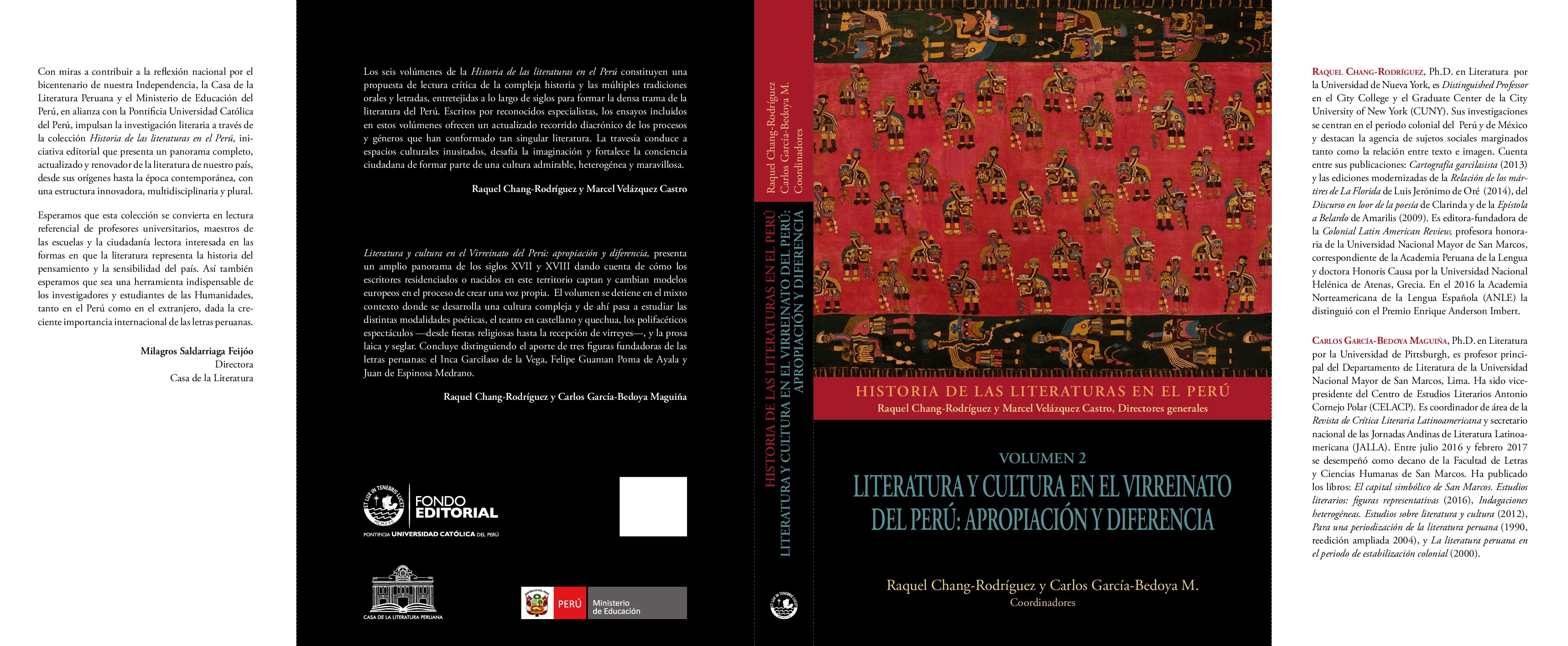 Marcel Velázquez Castro (editor)_ Raquel Chang-Rodríguez (editor) - Historia de las literaturas en el Perú