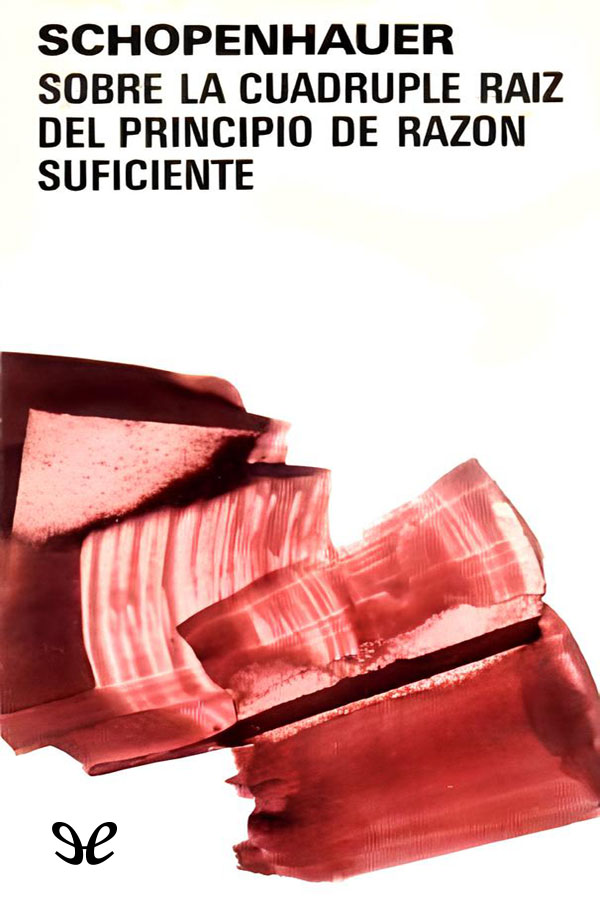Sobre la cuádruple raíz del principio de razón suficiente