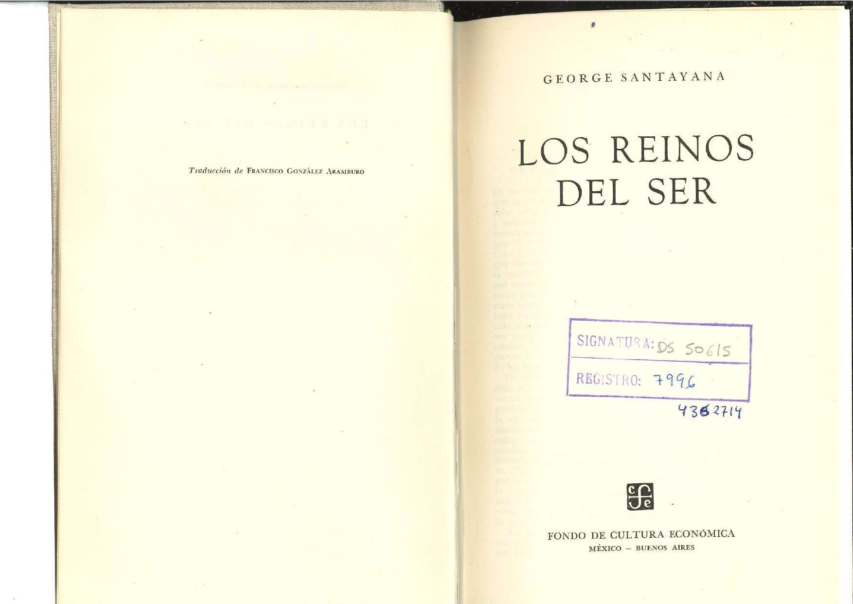 Los reinos del ser