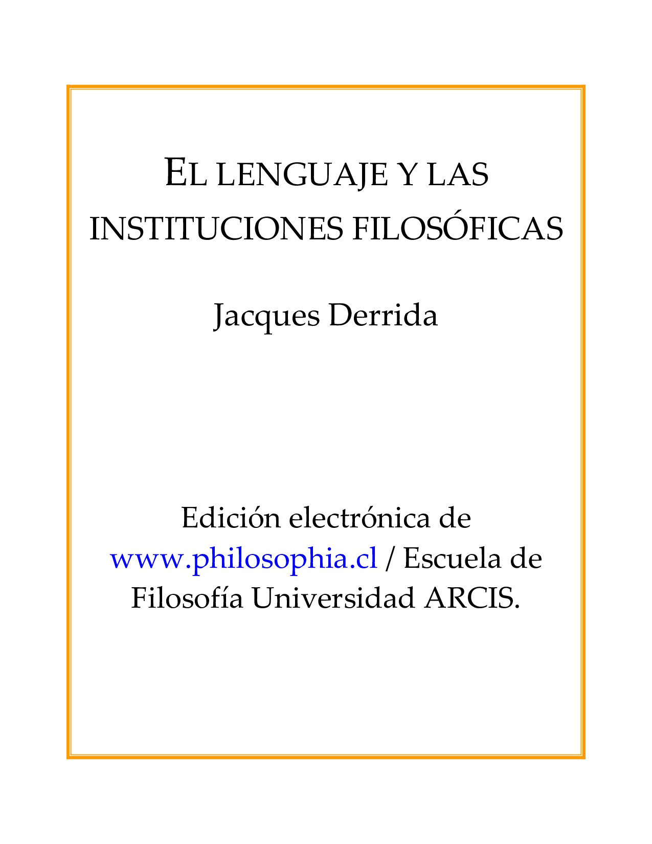 Microsoft Word - El lenguaje y las instituciones filosóficas.doc