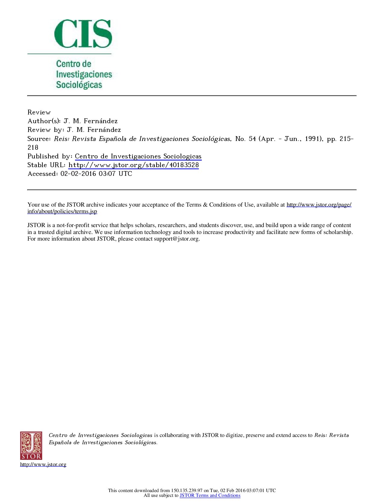 [Reinardus -jun iss. 54] Trilogía sobre el racismo en Españaby Tomás Calvo Buezas_Los racistas son los otros. Gitanos, min...{Review by_ J. M. Fernández}(1991―1991 June)[10.2307_40183528]{55744109} libgen.li