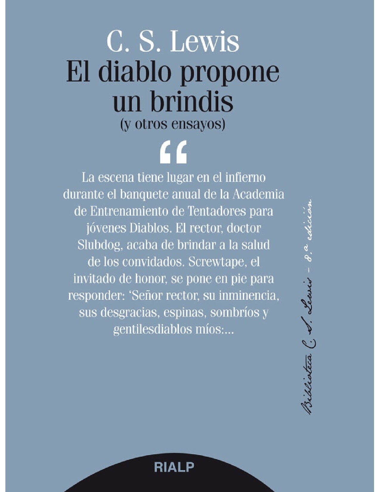 El diablo propone un brindis (Bibilioteca C. S. Lewis) (Spanish Edition)